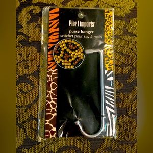 *3/$20* PIER 1 IMPORTS PURSE HANGER HOOK UNDER TABLE STORAGE NEW, FACTORY SEALED